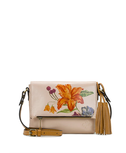 PATRICIA NASH Corfu Small Leather Crossbody Bag