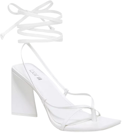 BAR III Auroraa Lace-Up Dress Sandals