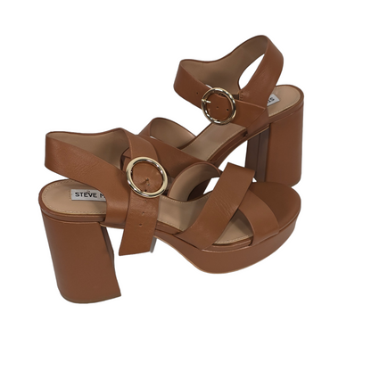 STEVE MADDEN Elkin Cognac Sandal