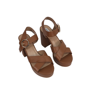 STEVE MADDEN Elkin Cognac Sandal