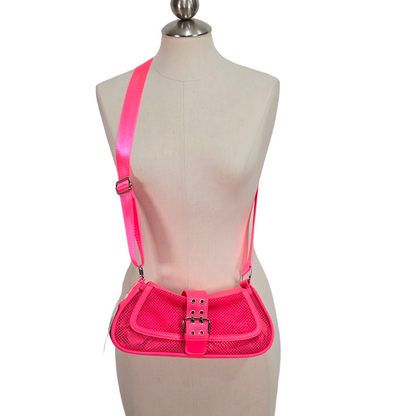 SKINNYDIP LONDON Pink Mesh Shoulder Bag