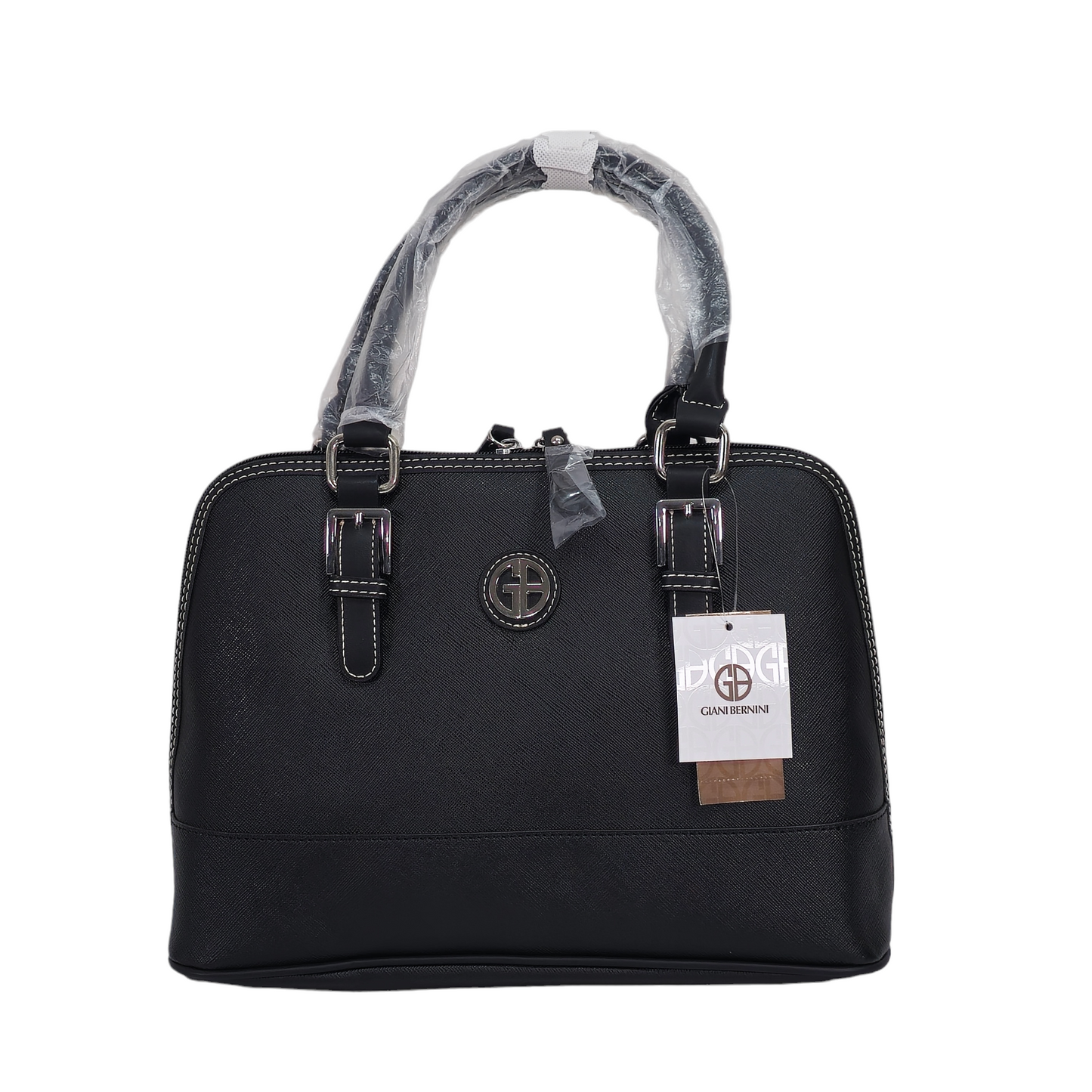 Gianni Bernini Safiano Leather Shoulder Bag