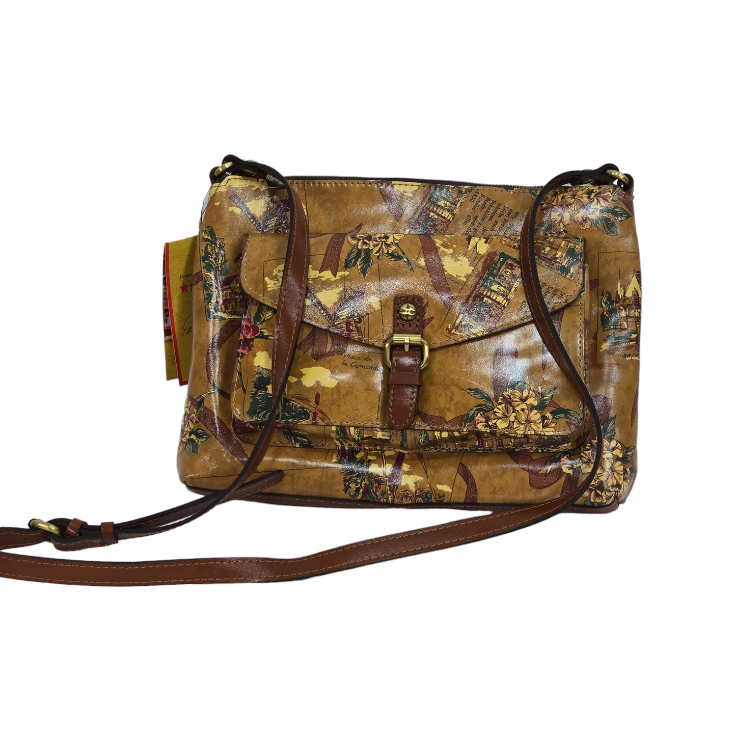 PATRICIA NASH Kirby East West Leather Crossbody