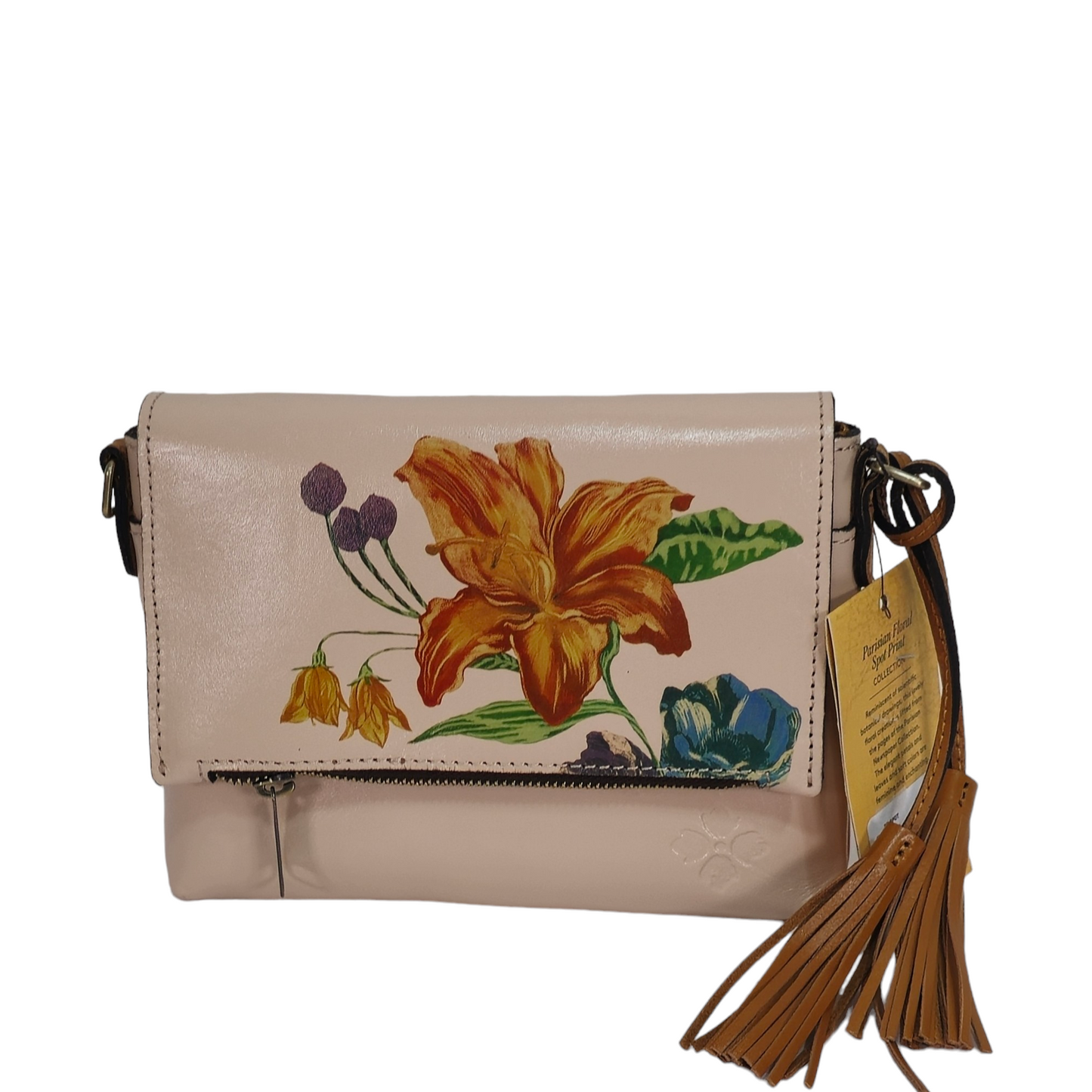 PATRICIA NASH Corfu Small Leather Crossbody Bag