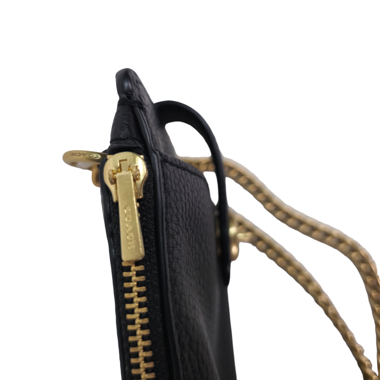 COACH Turnlock Chain Phone Crossbody