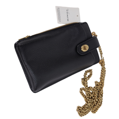 COACH Turnlock Chain Phone Crossbody