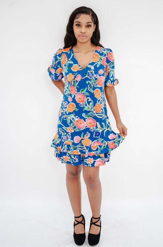 Flower print Dress